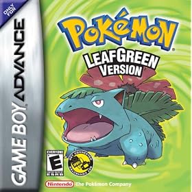 Pok�mon LeafGreen (Includes Free GBA Wireless Adapter) (GBA)