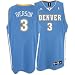 Carmelo Anthony Nuggets Light Blue NBA Replica Jersey