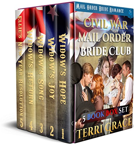Civil War Mail Order Brides 5 Book Box Set: Clean Historical Romance
