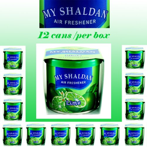 My Shaldan Air Freshener Lime Scent (D41LI) - QTY. 12 Cans/Per BOX