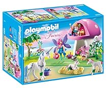 PLAYMOBIL Fairies with Toadstool House Building Kit
