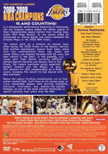 2008-2009 NBA Champions: Los Angeles Lakers