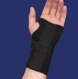 Swede-O Carpal Tunnel Brace w Dorsal Stay Left - Sm Black