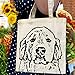 Pet Studio Art Wilson the Great Pyrenees Tote Bag