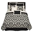 Home Black/White Floral Bedset - Queen