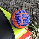 Florida Gators Team Logo Crocheted Hacky Sack Footbag