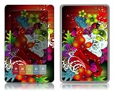 Bundle Monster Barnes & Noble Nook Ebook Vinyl Skin Cover Art Decal Sticker Protector Accessories - Colorful Floral