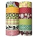 allydrew Washi Tapes Decorative Masking Tapes, Set of 12, ADSET11