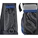 Yuhan Shoulder Sling Backpack Men Women Chest Gym Fanny Bag Sack Satchel Outdoor (Black)