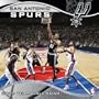 San Antonio Spurs 2009  Wall Calendar