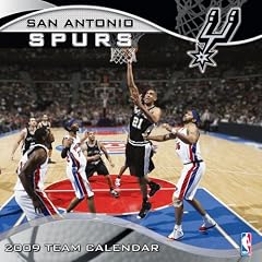 San Antonio Spurs 2009  Wall Calendar