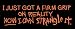 I Just Got A Firm Grip On Reality. Now I Can Strangle It - Sticker / Decal