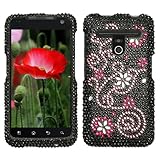 Delight With Full Rhinestones Hard Protector Case Cover For LG Revolution V ....