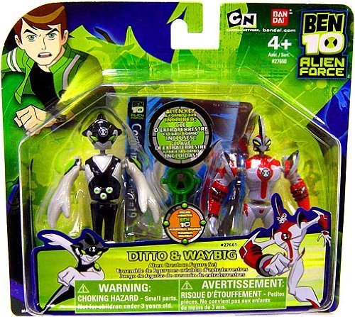 Ben 10 Alien Creation Chamber Mini Figure 2 Pack Ditto and Waybig 61UUH351wNL Ben 10 Alien Creation Chamber Mini Figure 2 Pack Ditto and Waybig