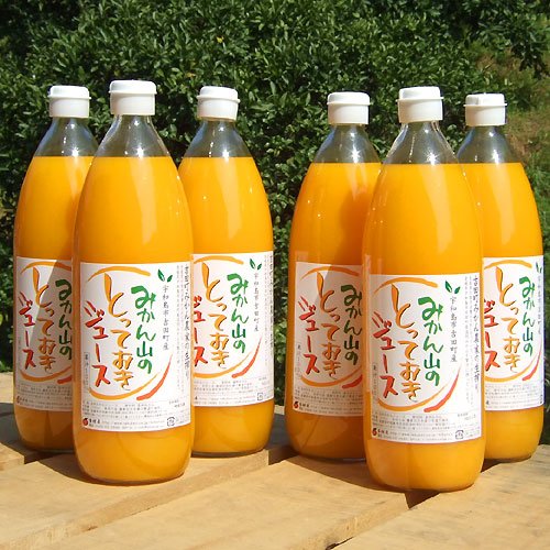 みかん山のとっておきジュース６本【蜜柑屋】