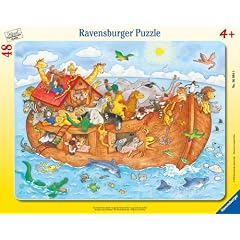 Ravensburger 06604 - Die gro�e Arche Noah, 48 Teile Rahmenpuzzle