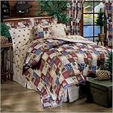 Flannel Bed in a Bag - Lodge, Rustic Theme Printed - King - Closeout