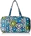 Vera Bradley Women's Cotton Large Travel Duffel Bag, Katalina Blues, One Size