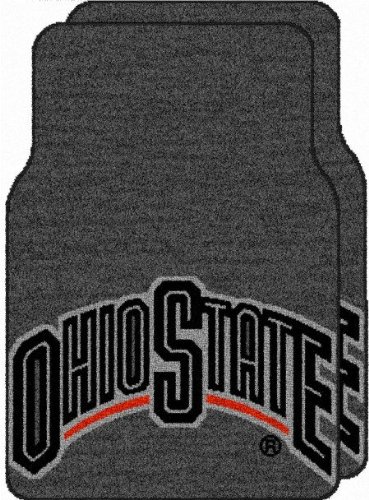 Gameday Rug OSFM110 Ohio State Buckeyes Automobile Floor Mat