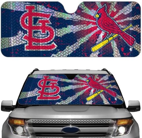 St. Louis Cardinals Car Truck SUV Front Windshield Sunshade - Accordion Style