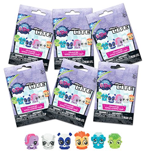 Tech4Kids Tech 4 Kids Littlest Pet Shop Micro Lite (6 Pack) Action Figure