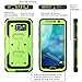 i-Blason Case Designed for Galaxy S6, Armorbox Series With Built-in Screen Protector Full Body Heavy Duty Protection Heavy Duty Protection Bumper Corner for Samsung Galaxy S6 (Green)