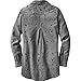 Legendary Whitetails Ladies Firelight Popover Flannel Tunic Charcoal Heather Large