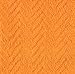 DII Cotton Zig Zag Weave Dish Clothes, 12 x 12 Set of 6, Heavy Duty Kitchen Bar Mop for Drying & Cleaning-Neon Orange