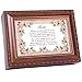 Cottage Garden Mom Woodgrain Music Box Plays Wind Beneath Wings