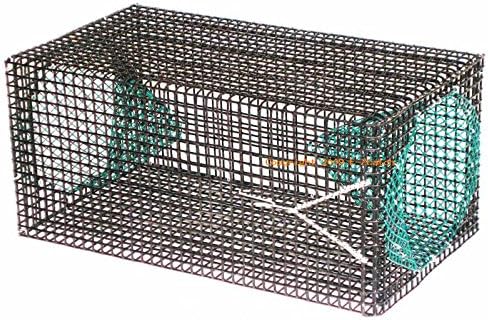 Tackle Factory Rectangular Minnow Trap1/4" Black Vinyl Mesh