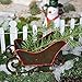 Jeremie Corporation Sleigh for Miniature Garden, Fairy Garden