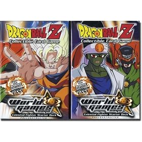 Dragon Ball Z World Games Saga Starter Deck Set of 2