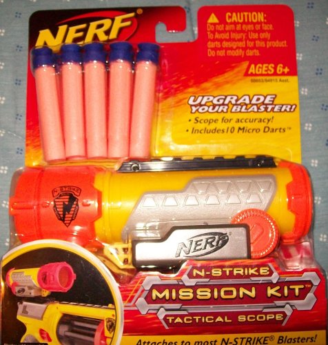 nerf n strike mission kit tactical scope  more detail click!