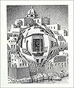 (22x26) M.C. Escher Balcony Art Print Poster