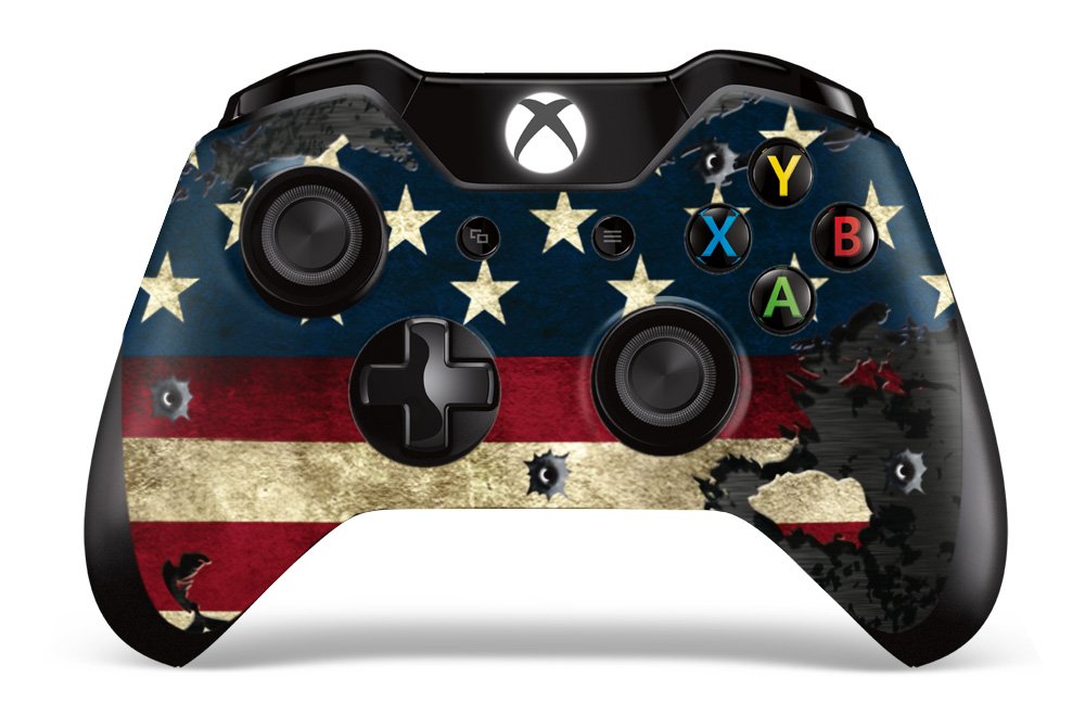 Designer Skin Sticker for the Xbox One Wireless Controller Decal Battle Torn Stripes
Designer Skin Sticker for the Xbox One Wireless Controller Decal Battle Torn Stripes
