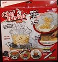 Chef Basket Cooker Strainer 12 in 1 Kitchen Tool