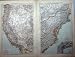 1896 MAP AMERICA LONG ISLAND ARIZONA CALIFORNIA JERSEY