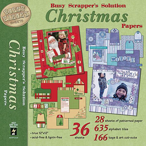 Hot Off The Press Papers And Accents-Christmas 