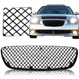 2002-2003 Nissan Maxima Mesh Front Grill Black by RS Type