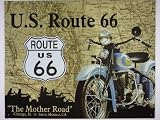 Original U.S.A. Blechschild Route 66 The Mother Road. Blechschilder_170505
