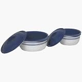 Review CorningWare R9832037 / CorningWare Corelle Coordinates 4-Piece Cafe Blue Casserole Bake and Serve Set, Cafe Blue