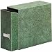 Globe-Weis Fiberboard Document Storage Case, Letter Size, Green, (102GRE)