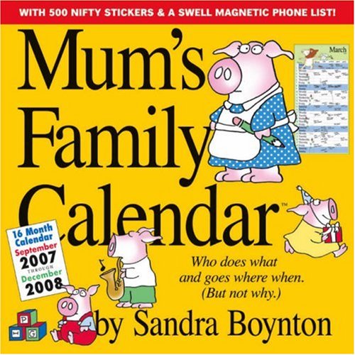 Mum's Family Calendar 2008