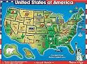 Brand New USA MAP Sound Puzzle By Melissa & Doug