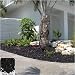 YARDWISE Landscape Rubber Mulch Pallet-Black Onyx Color