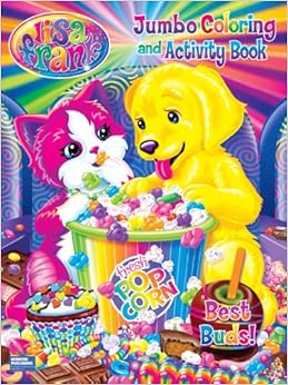 Lisa Frank Jumbo Coloring & Activity Book ~ Best Buds: Modern