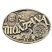Montana Silversmiths Montana State Heritage Attitude Buckle (60811MTC)