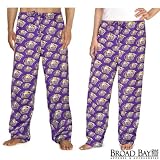 LSU Tigers Scrubs Pants DRAWSTRING BOTTOMS-Size XL LSU 100% Natural Cotton - NOT a CHEAP BLEND - For HIM or HER- GIFT Ideas for Man Men Woman Women Ladies Nurses MOM Mother or DAD Father