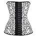 Mocofo Women's Classic 3 Hooks Latex Waist Trainer Shapewear Workout Waist Cincher