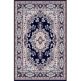 Home Dynamix Premium 2 x 7 Navy Blue 7069 Area Rug